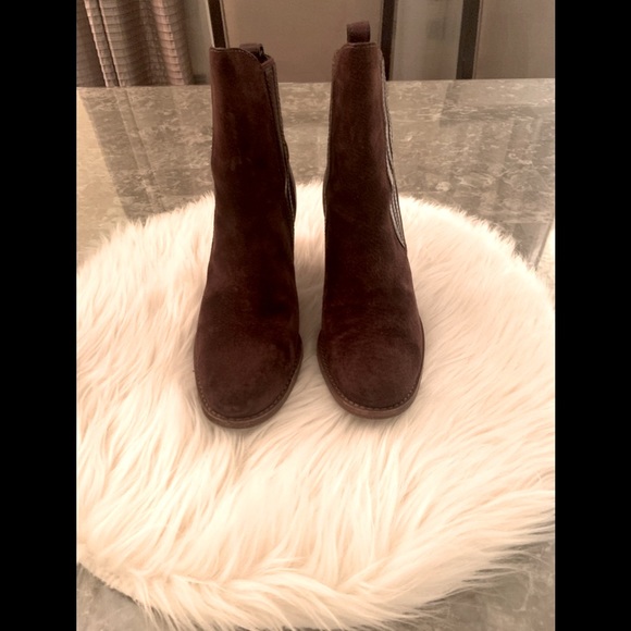 UGG Brown Suede Booties - Picture 2 of 8